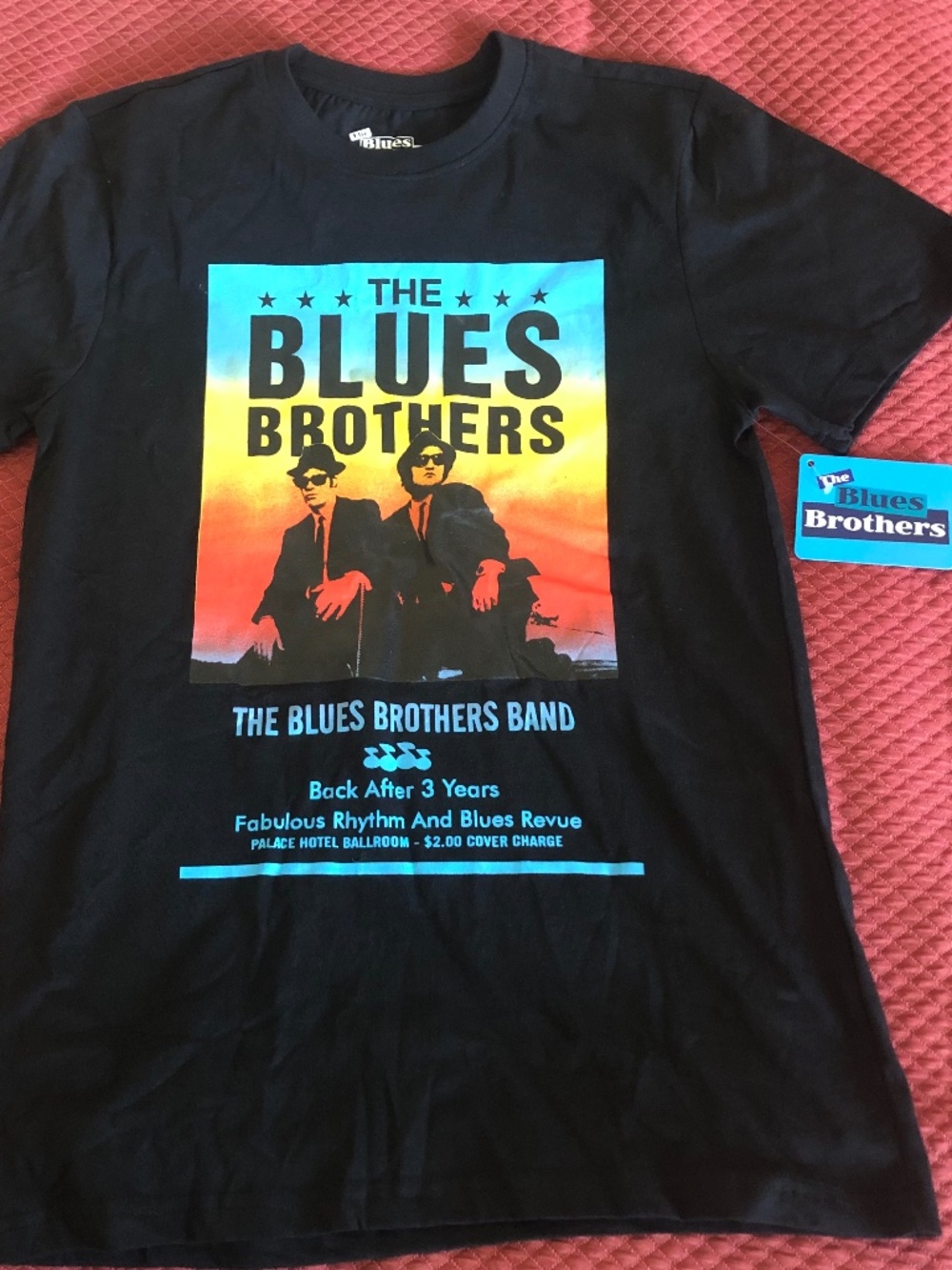 The Blues Brothers Movie Poster Black Shirt